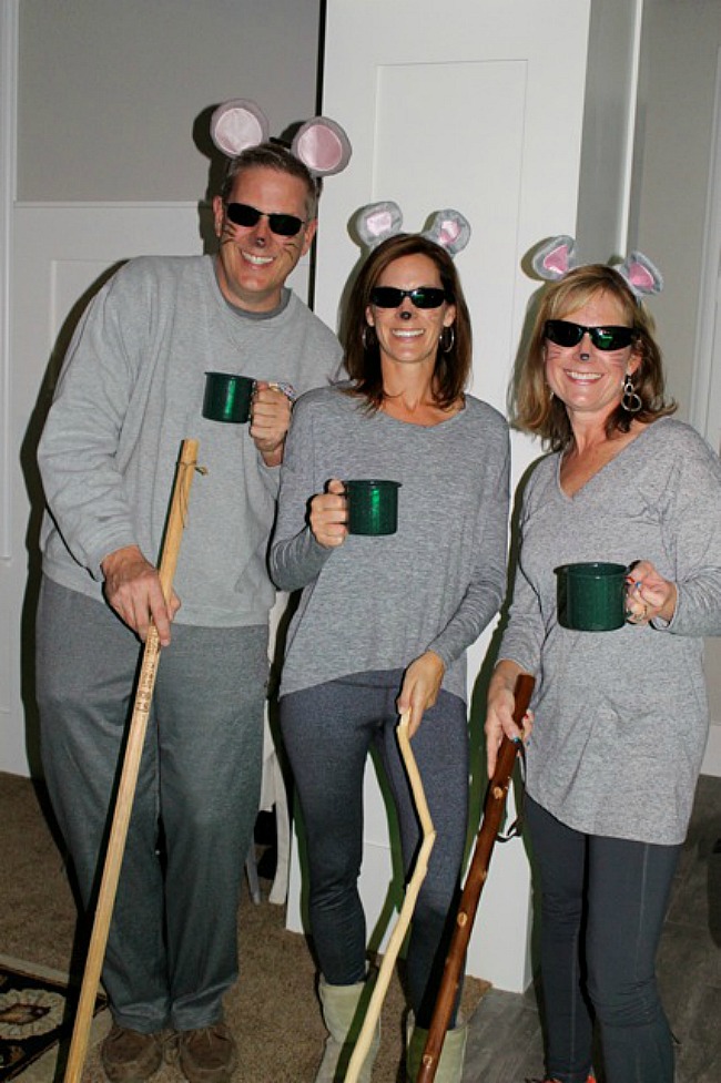 Three Blind Mice DIY Halloween Costume