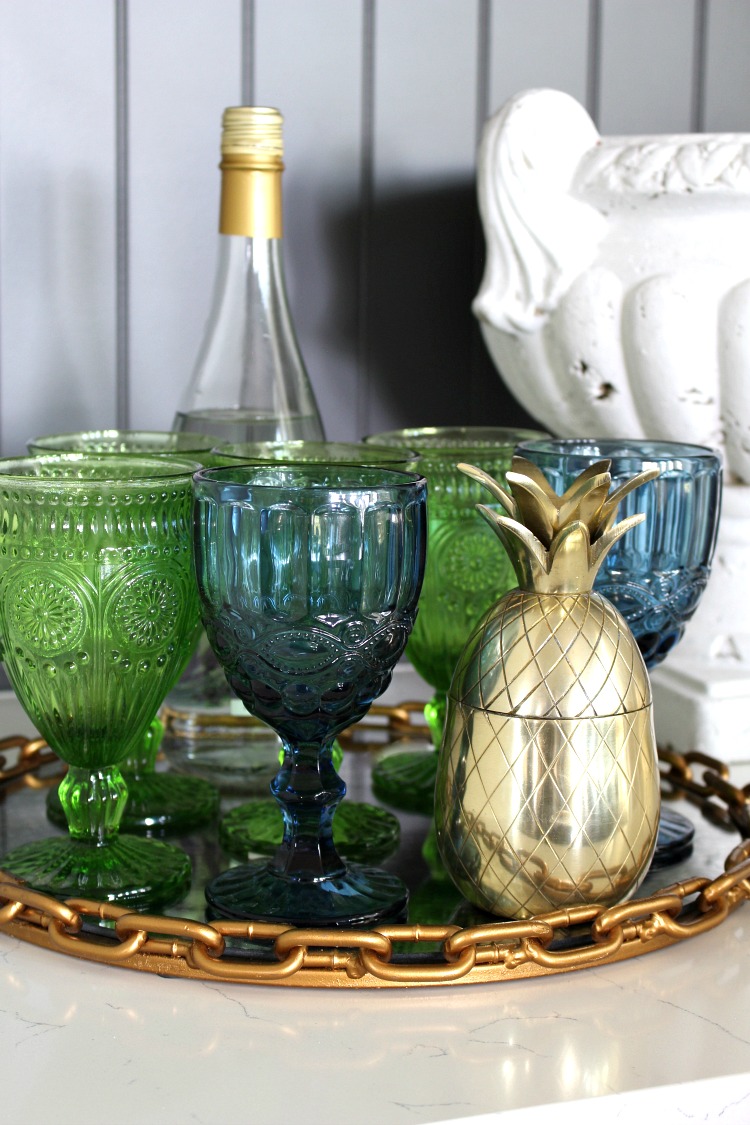 blue-green-beaded-wine-glass