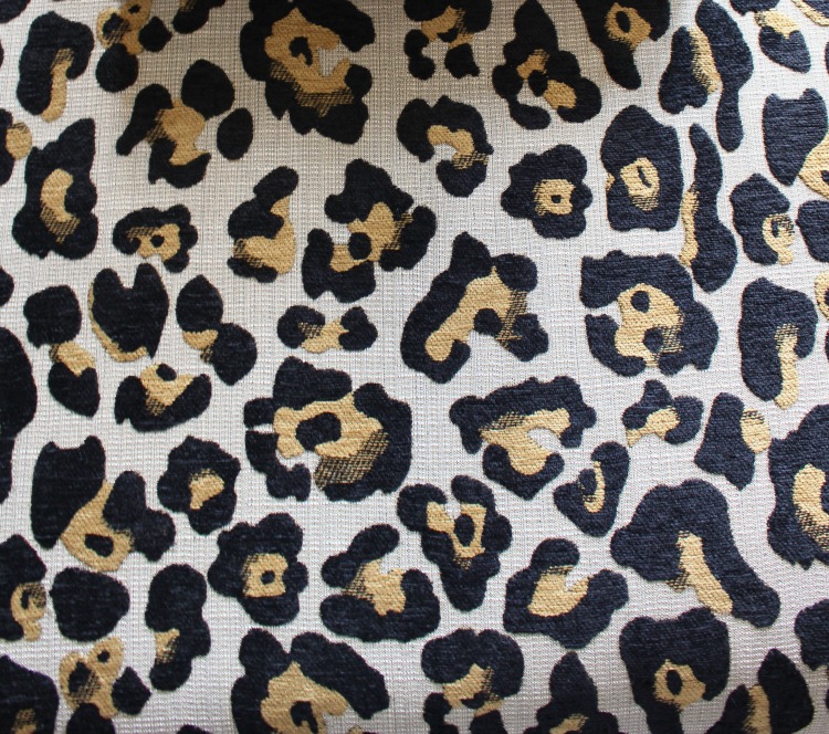 Leopard Ottoman DIY - The House of Silver Lining