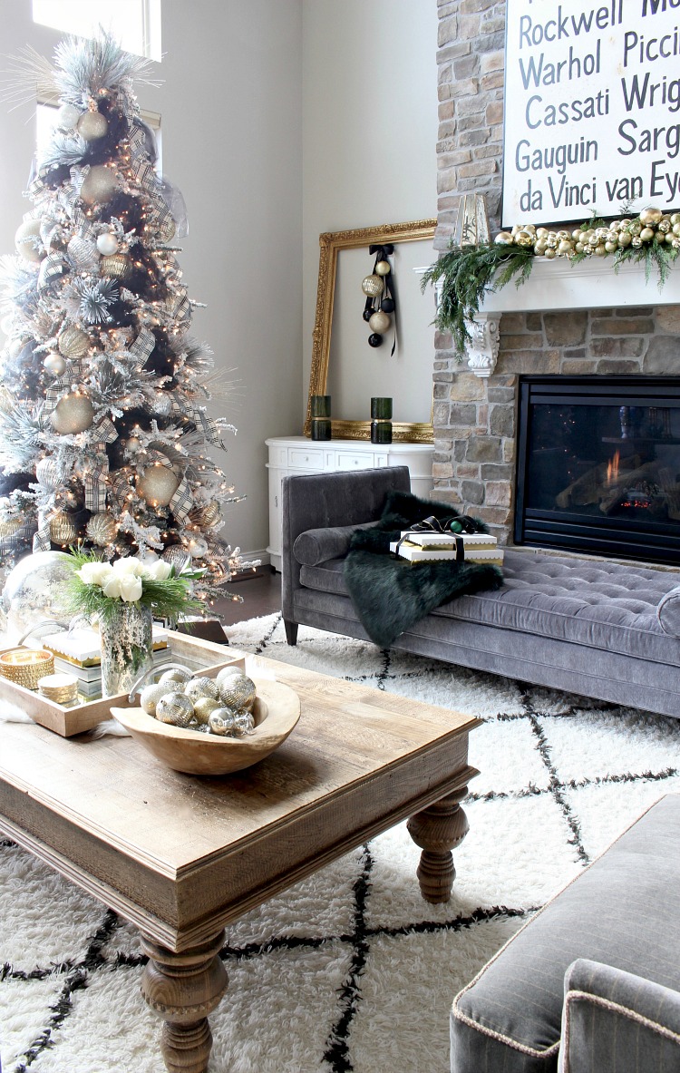 The Forest Modern Christmas Home Tour: The Kitchen - The House of Silver  Lining