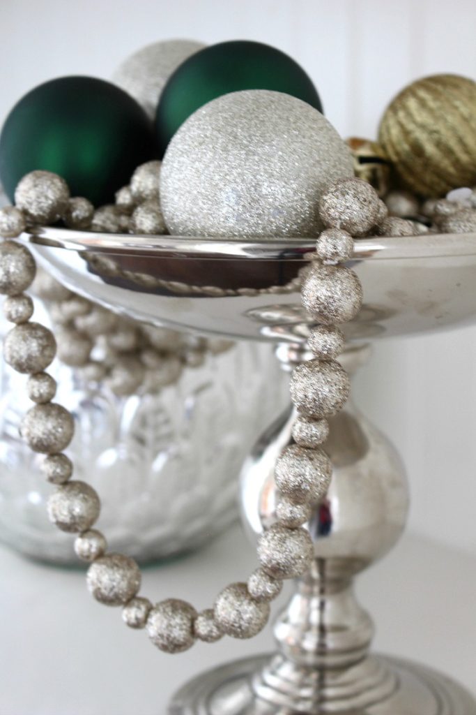 Emerald Green Christmas Ornaments