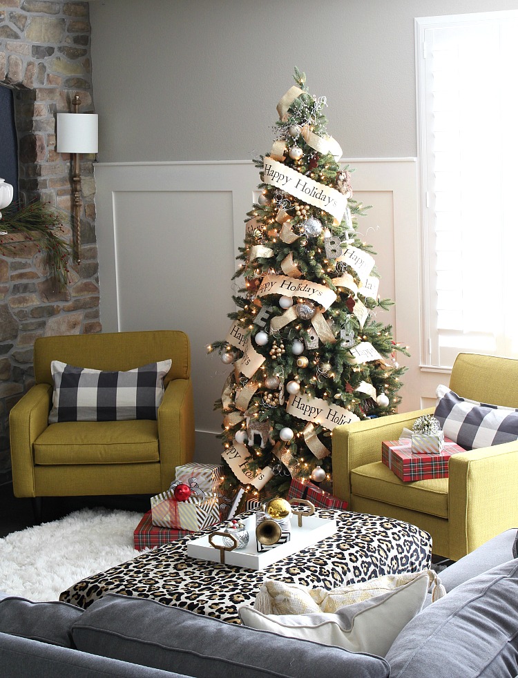 The Forest Modern Christmas Home Tour: The Kitchen - The House of Silver  Lining