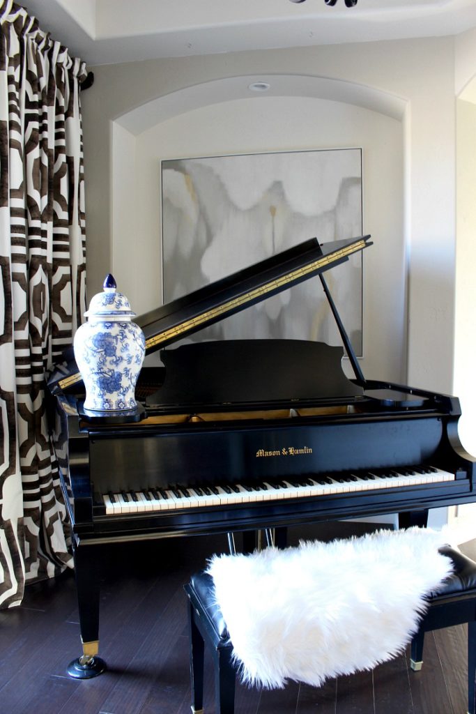The Piano Room New Canvas Art The House of Silver Lining