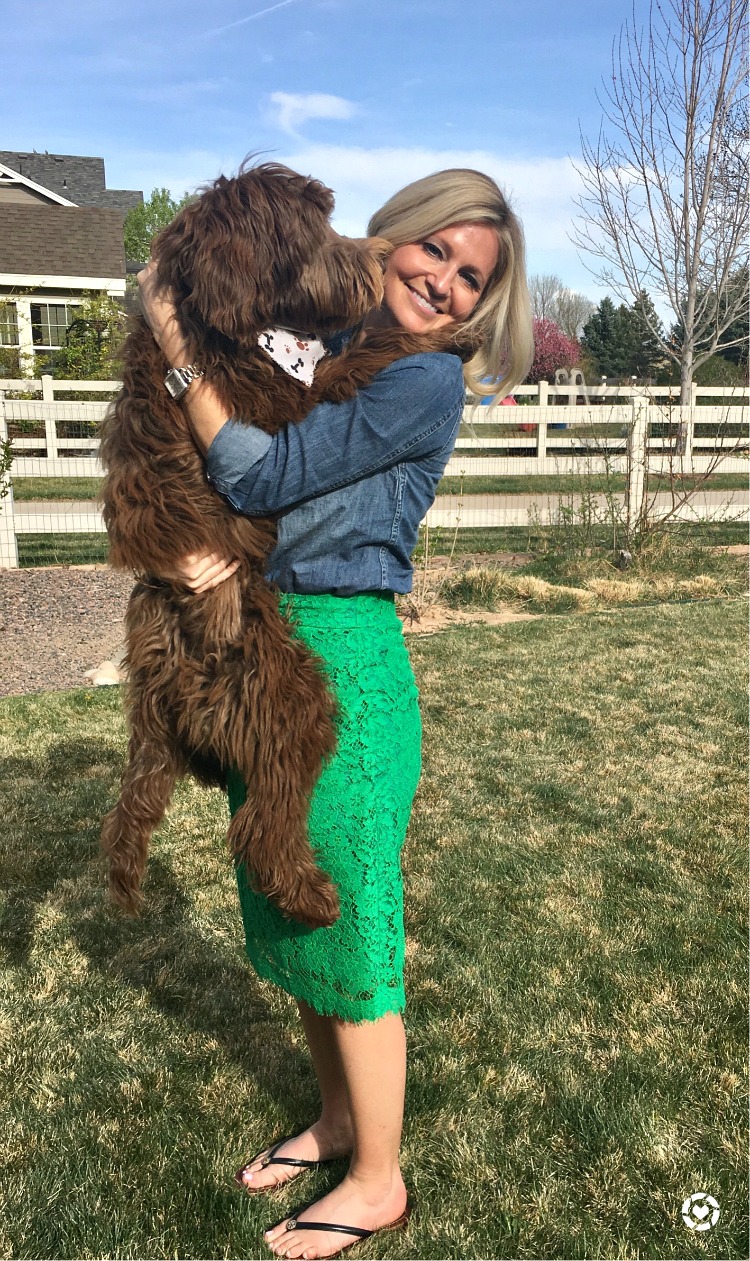 green-lace-pencil-skirt