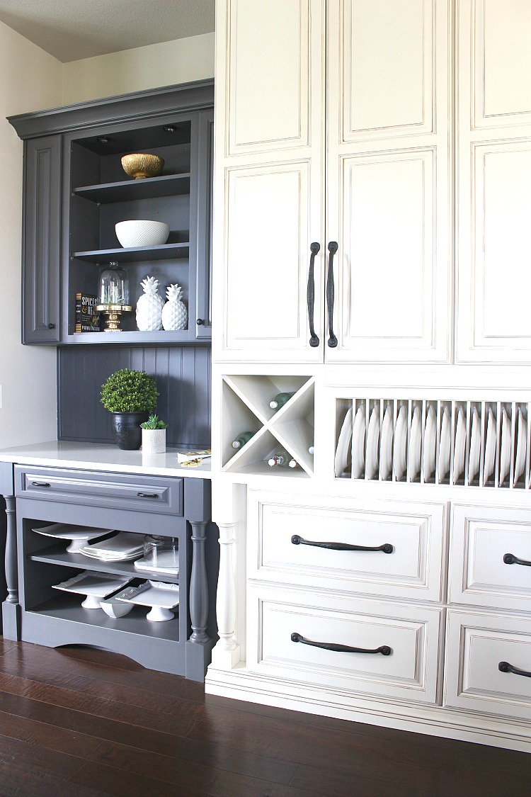 My Favorite Dark Gray Paint For Kitchen Cabinets - The House of Silver Lining