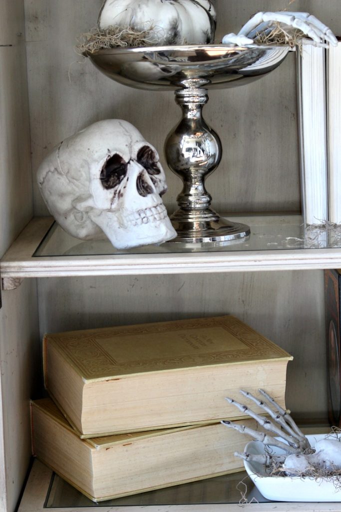 Halloween Styled Shelves of Curiosities The House of Silver Lining