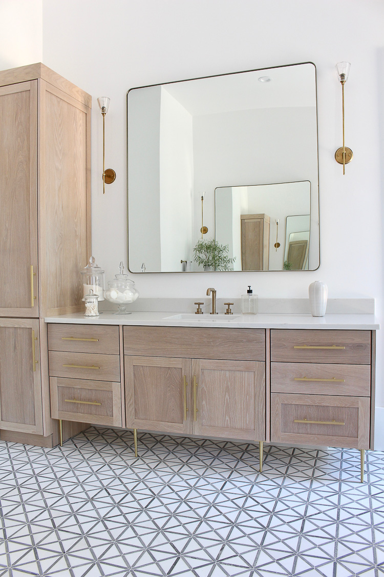 The Forest Modern Modern Vintage Master Bathroom Reveal The