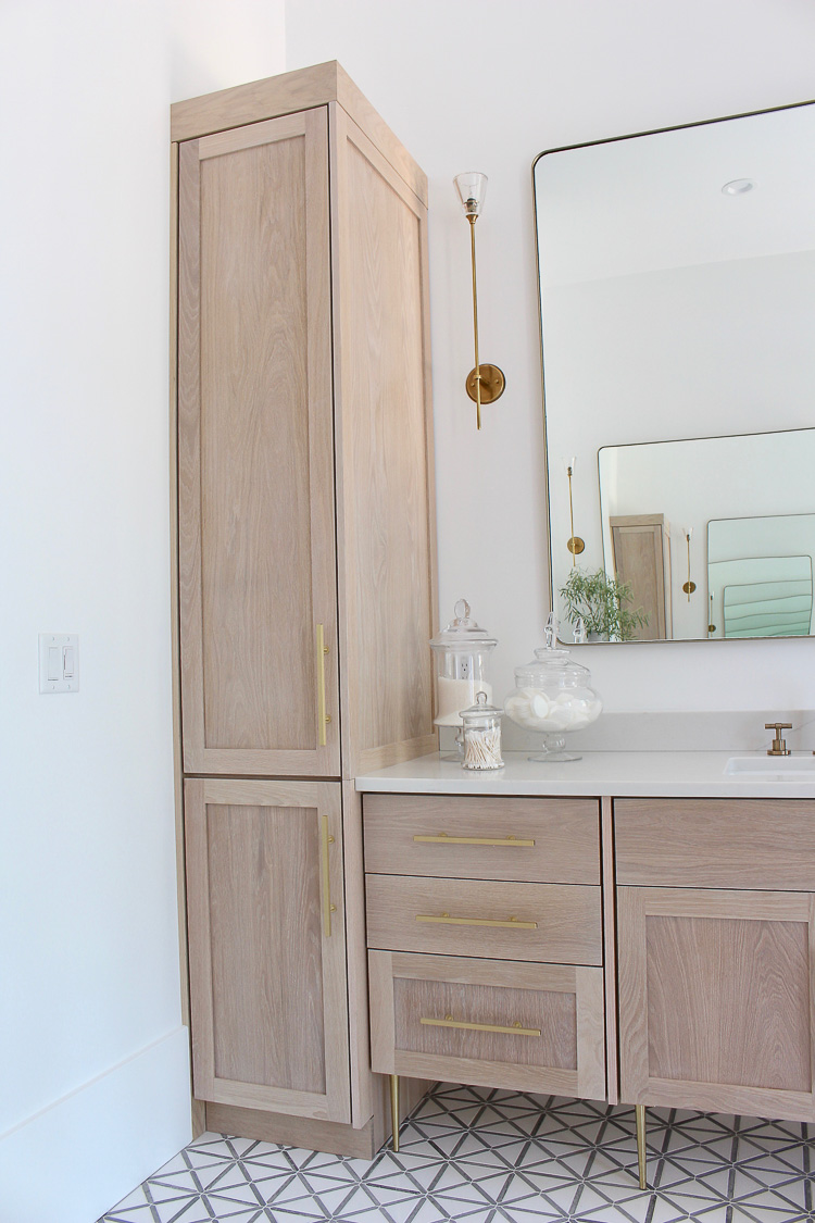 The Forest Modern Modern Vintage Master Bathroom Reveal The