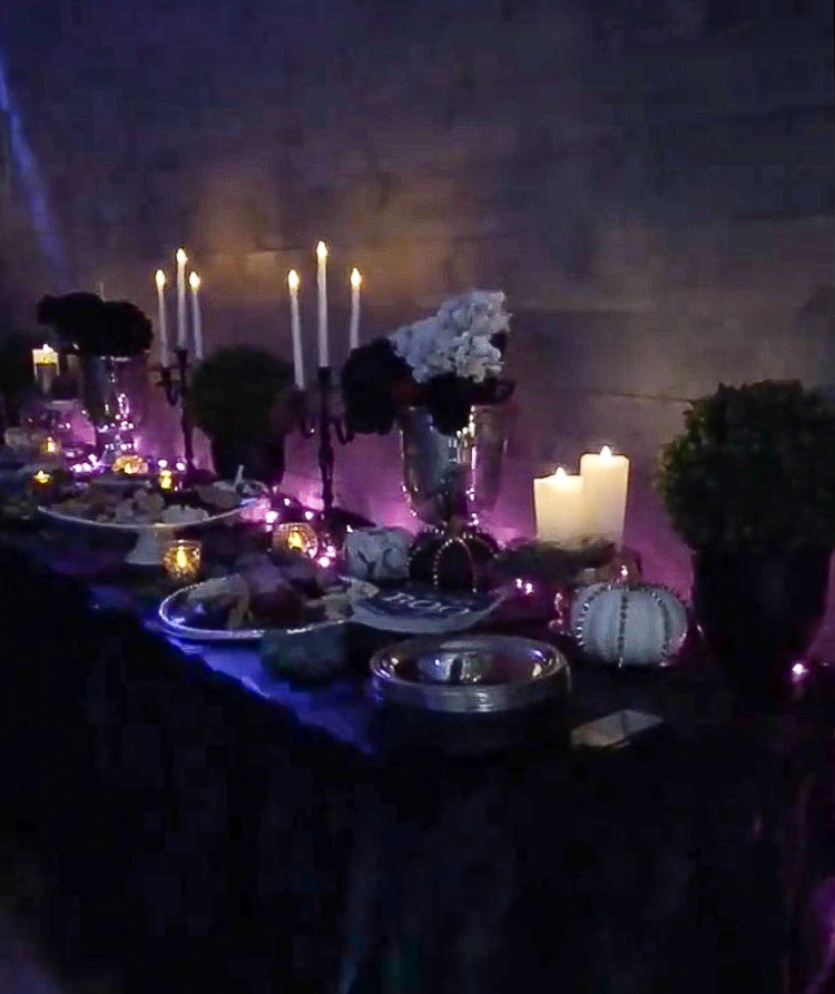 gothic party decorating ideas