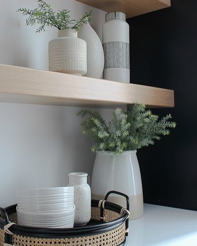 Black Cabinets In Pantry Archives The House Of Silver Lining