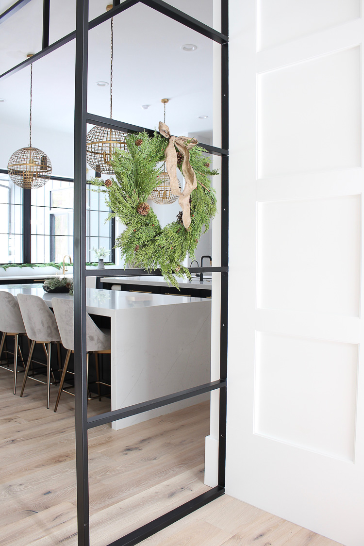 The Forest Modern Christmas Home Tour: The Kitchen - The House of Silver  Lining