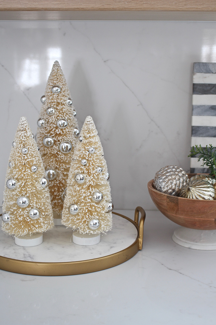 The Forest Modern Christmas Home Tour: The Kitchen - The House of Silver  Lining