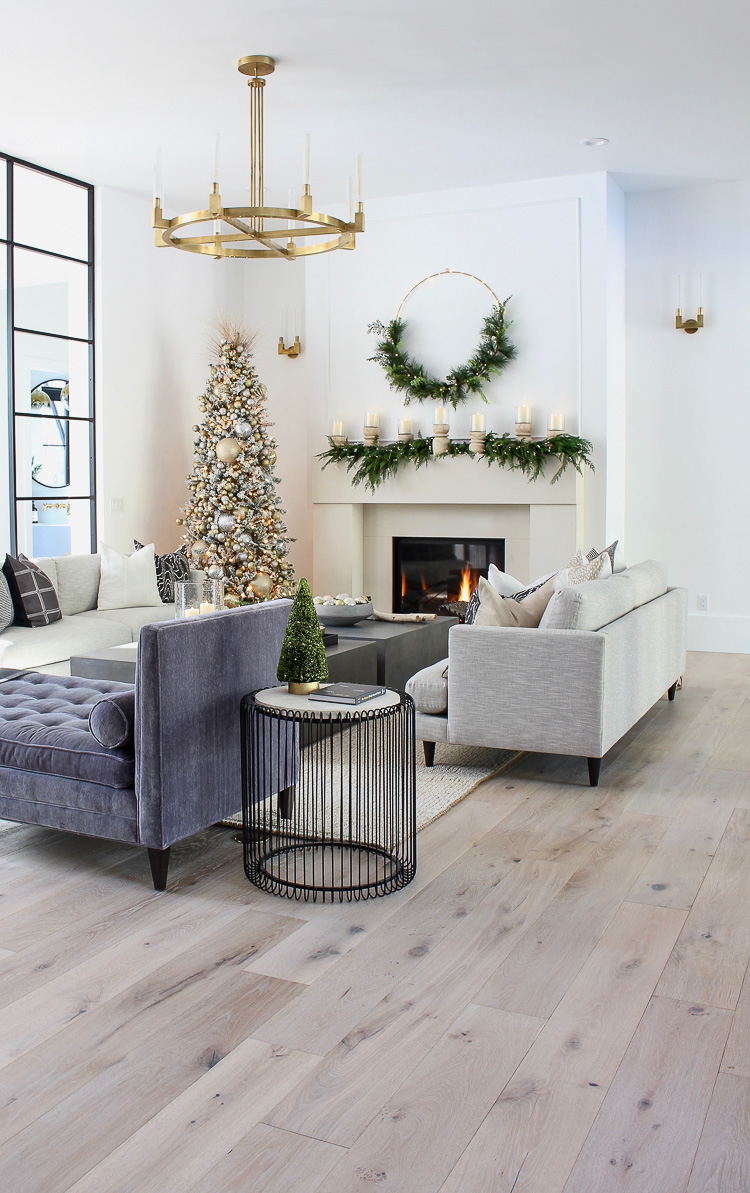 The Forest Modern Christmas Home Tour: The Kitchen - The House of Silver  Lining