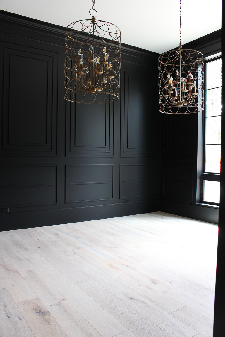 Our Bold Black Dining Room Reveal Styled For Christmas The House Of Silver Lining