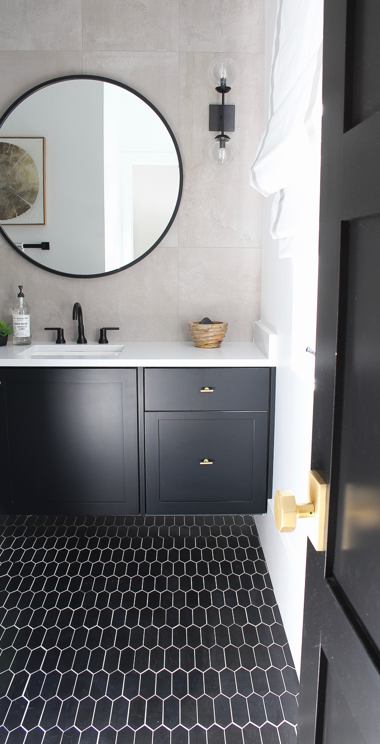 Transitional-modern-bathroom-concrete-look-wall-tiles