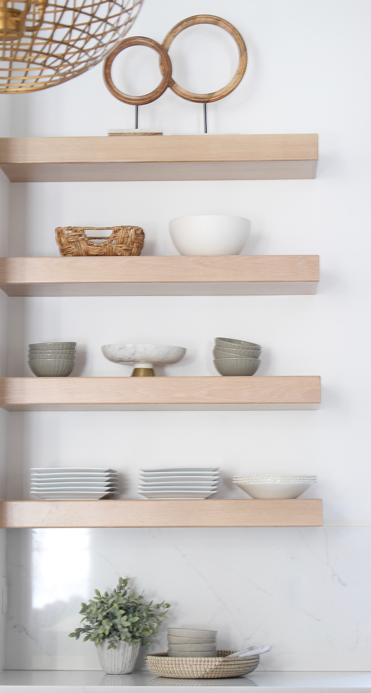 Floating Shelf White Open Floating Shelving Hard Lacquer Paint