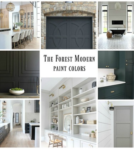 Looking for a dark paint color for your home? Try one of these beautiful black  paint colors. Black paint colo…