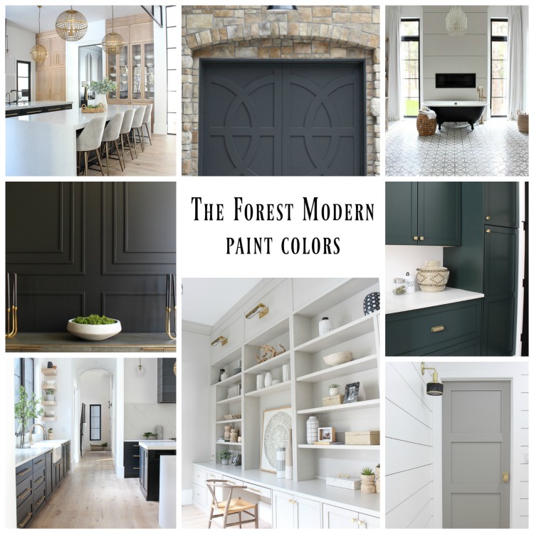 the forest modern paint colors