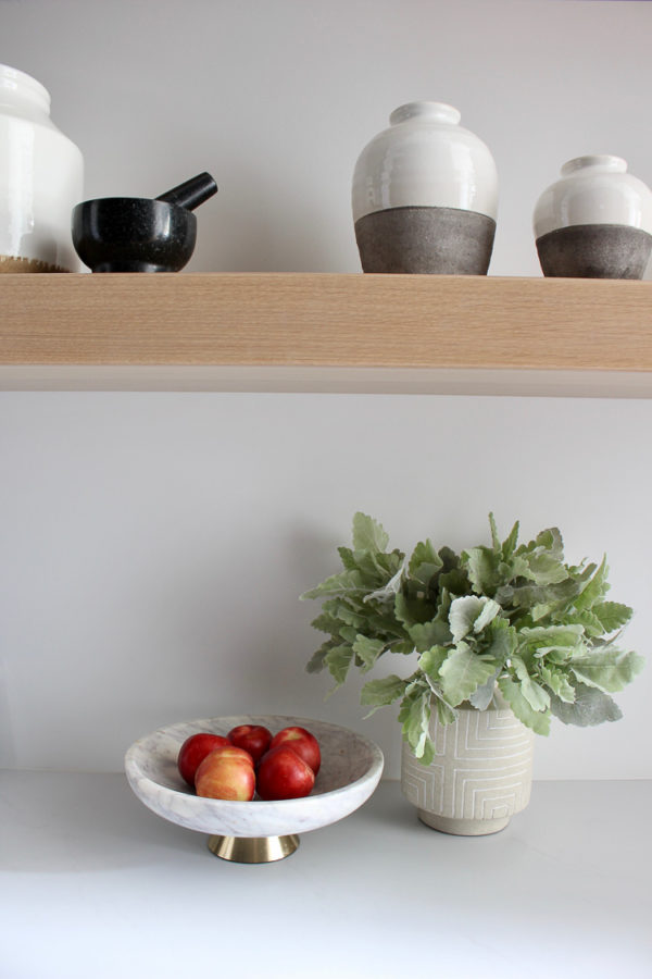 Butler's Pantry Open Shelf Styling: 3 Simple Tips To An Organic Styling ...