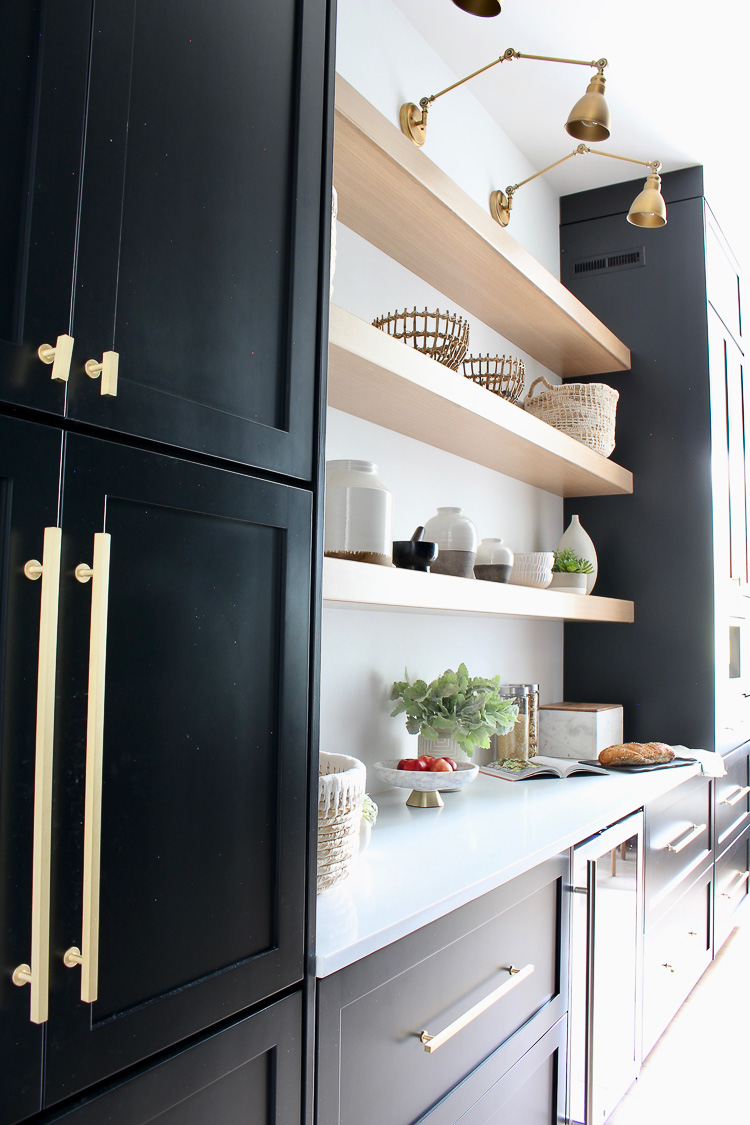 The Forest Modern: Our Chic Black Butler's Pantry - The House of Silver  Lining