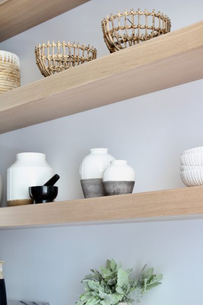 Butler's Pantry Open Shelf Styling: 3 Simple Tips To An Organic Styling ...