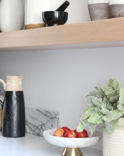 Butler’s Pantry Open Shelf Styling: 3 Simple Tips To An Organic Styling Approach