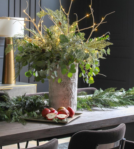 Holiday Style In The Dining Room with Arhaus