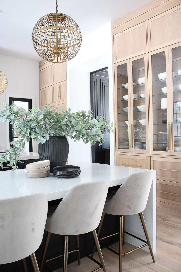 The Forest Modern: Our Chic Black Butler's Pantry - The House of Silver  Lining