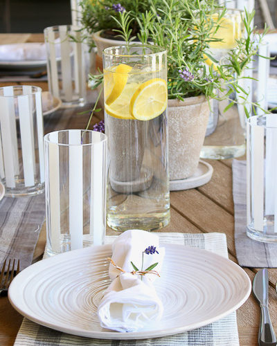 Summer Outdoor Dining Designed like your home