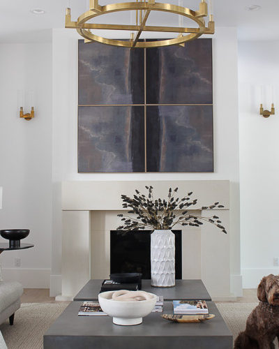 Budget friendly minimalist large scale wall art