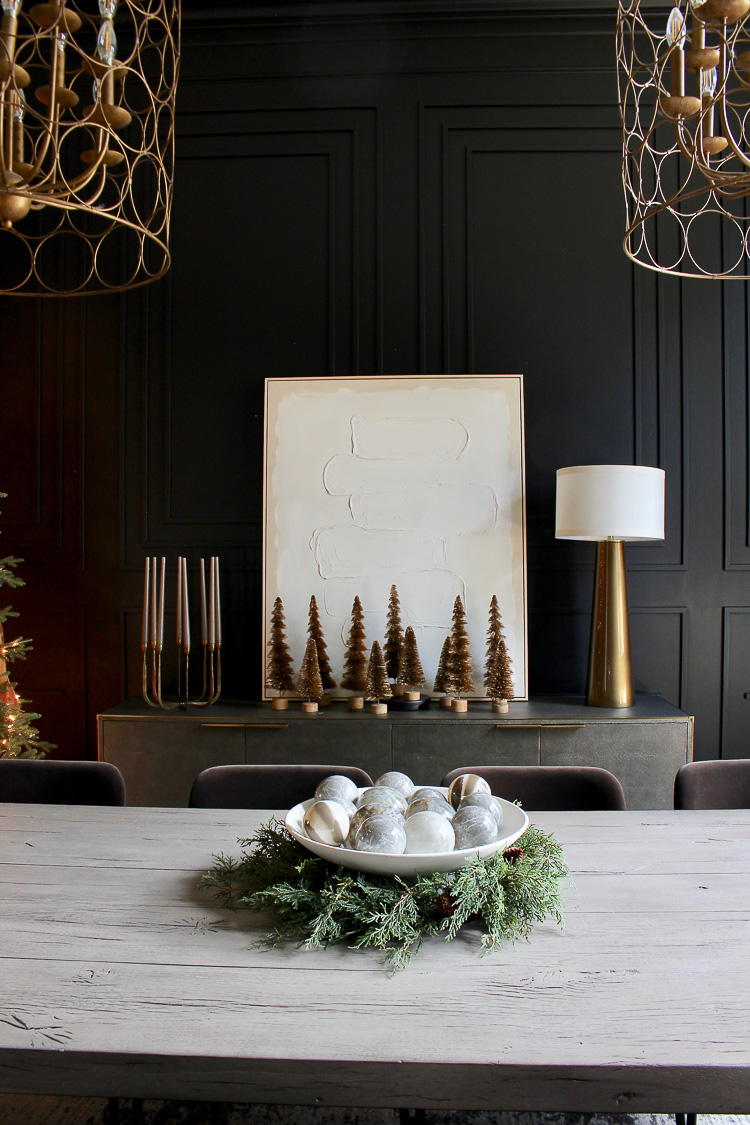 The Forest Modern Christmas Home Tour: The Kitchen - The House of Silver  Lining