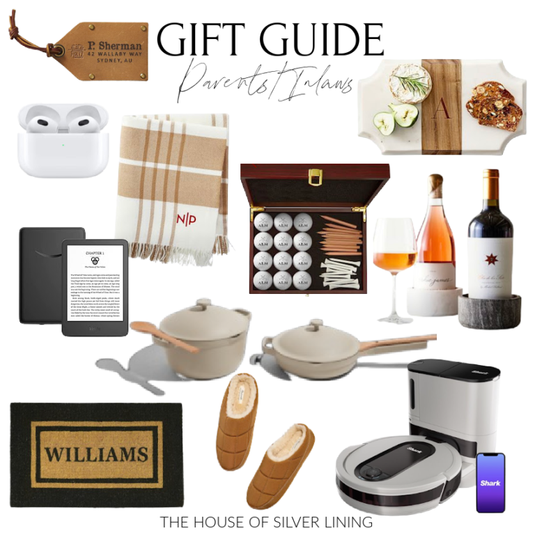 Holiday Gift Guide For Parents/In Laws